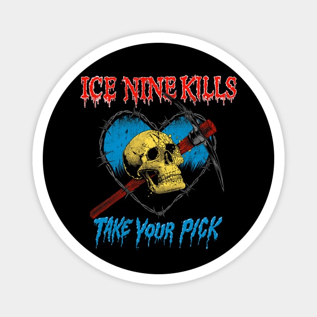 Ice Music Nine Band Kills  – Take Your Pick Magnet by lianbiang